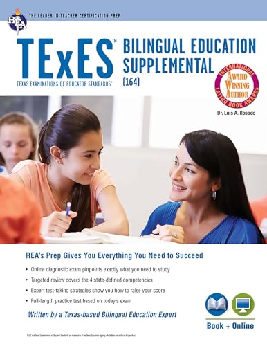 TExES Bilingual Education Supplemental (164) Book + Online
