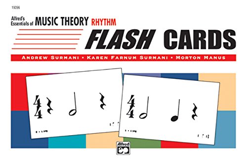 Alfred's Essentials of Music Theory: Rhythm Flash Cards, Flash Cards - Click to Buy