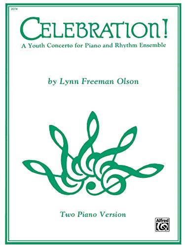 Celebration!: A Youth Concerto for Piano and Rhythm Ensemble, Sheet - Click to Buy