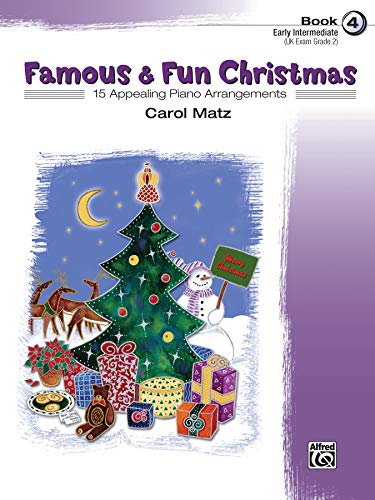 Famous and Fun Christmas, Bk 4: 15 Appealing Piano Arrangements (Volume 4) - Click to Buy