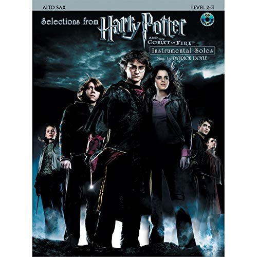Selections from Harry Potter and the Goblet of Fire: Alto Sax, Book and CD - Click to Buy