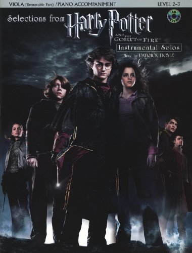 String Selections from Harry Potter and the Goblet of Fire: Viola, Book & CD