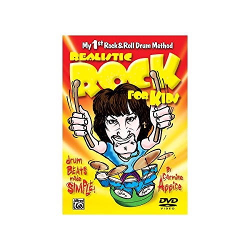 Realistic Rock for Kids: Drum Beats Made Simple (My 1st Rock and Roll Drum Method) DVD - Click to Buy