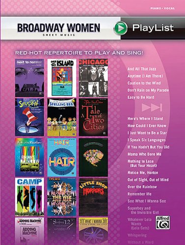 Broadway Women Sheet Music Playlist: Piano/Vocal - Click to Buy