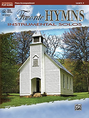 Favorite Hymns Instrumental Solos: Piano Acc., Book and Online Audio