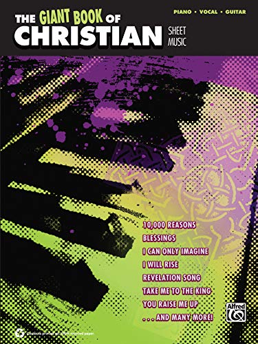 The Giant Book of Christian Sheet Music: Piano/Vocal/Guitar - Click to Buy
