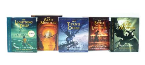 Percy Jackson and the Olympians books 1-5 CD Collection - Click to Buy