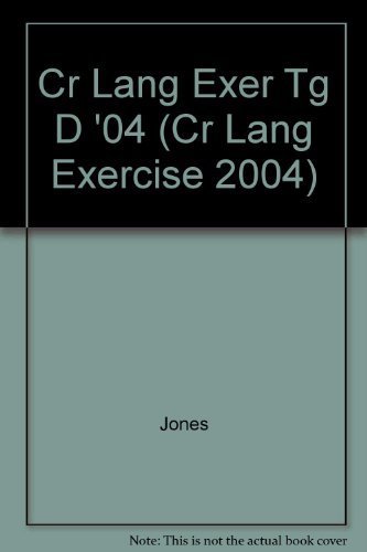 Language Excercises: Level D - Click to Buy