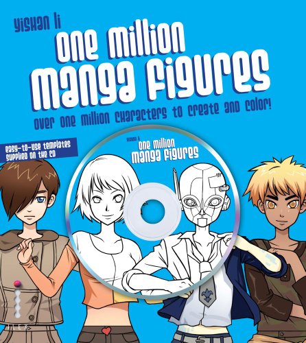 One Million Manga Characters: Over One Million Characters to Create and Color - Click to Buy