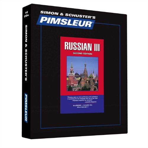 Pimsleur Russian Level 3 CD: Learn to Speak and Understand Russian with Pimsleur Language Programs (Volume 3) - Click to Buy