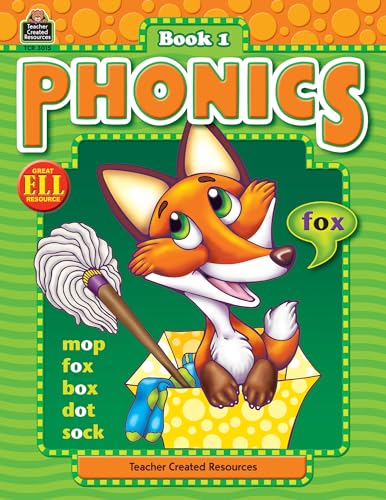 Phonics: Book 1, Grades K–3 from Teacher Created Resources (Phonics (Teacher Created Resources))