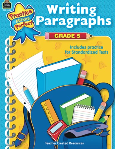 Writing Paragraphs Grade 5: Writing Paragraphs Grade 5 - Click to Buy