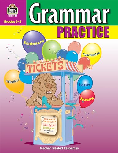 Grammar Practice for Grades 3-4 - Click to Buy
