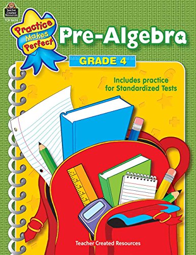 Pre-Algebra Grade 4: Pre-algebra Grade 4 - Click to Buy