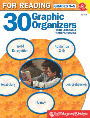 30 Graphic Organizers for Reading with Transparencies Grades 3-5 - Click to Buy