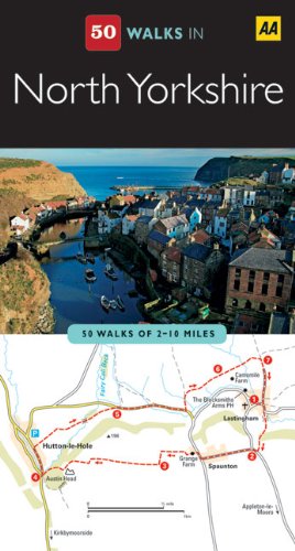 AA 50 Walks in North Yorkshire