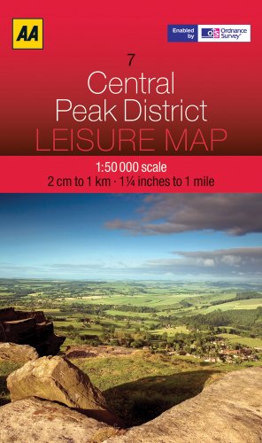 Leisure Map Central Peak District (Aa Leisure Maps) - Click to Buy