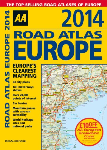 Road Atlas Europe 2014 (International Road Atlases) - Click to Buy