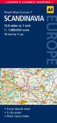 Road Map Scandinavia - Click to Buy