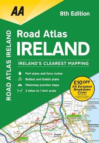 AA Road Atlas Ireland 2019 - Click to Buy