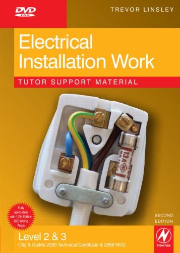 Electrical Installation Work Tutor Support Material: City & Guilds 2330 Level 2 and 3 Certificate in Electrotechnical Technology- Installation (Buildings & Structures) Route - Click to Buy