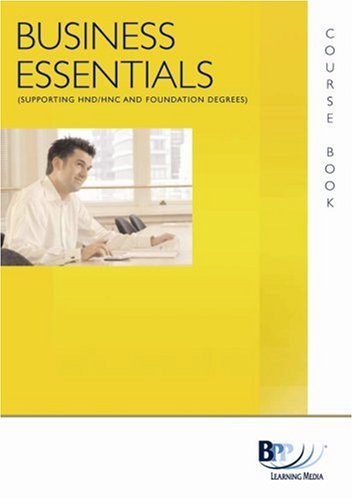 Business Essentials - Commercial and Company Law (HND Endorsed Title): Course Book - Click to Buy