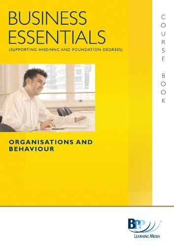 Business Essentials Organisation and Behaviour: Study Text - Click to Buy