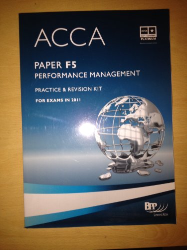 ACCA - F5 Performance Management: Revision Kit - Click to Buy