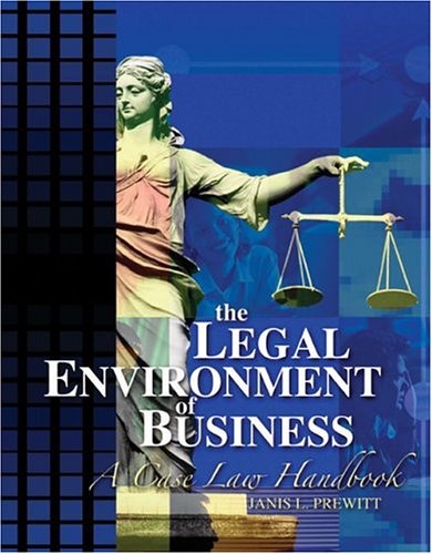 The Legal Environment of Business: A Case Law Handbook - Click to Buy