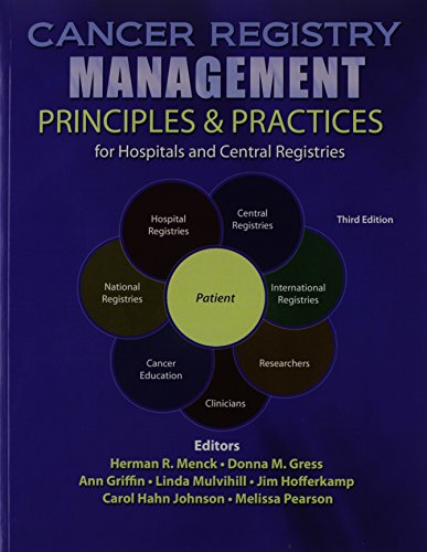 Cancer Registry Mangament: Princples and Practices for Hopsitals and Central Registries - Click to Buy