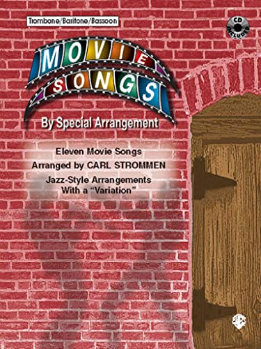 Movie Songs by Special Arrangement (Jazz-Style Arrangements with a Variation")": Trombone / Baritone / Bassoon, Book & Online Audio