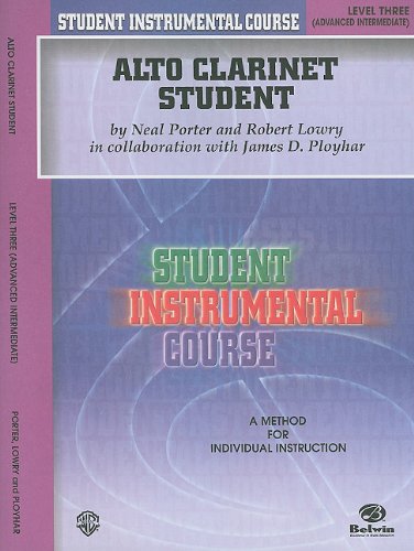 Student Instrumental Course, Alto Clarinet Student, Level 3 - Click to Buy