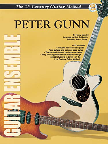 Belwin's 21st Century Guitar Ensemble - Peter Gunn: Score, Parts and Online Audio - Click to Buy