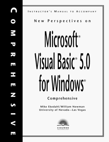 New Perspectives on Microsoft Visual Basic 5.0 for Windows: Comprehensive - Click to Buy