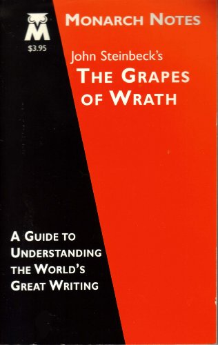 John Steinbeck's The Grapes of Wrath (Monarch Notes ) - Click to Buy