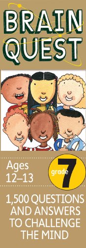 Brain Quest 7th Grade Q&A Cards: 1,500 Questions and Answers to Challenge the Mind. Curriculum-based! Teacher-approved! (Brain Quest Smart Cards) - Click to Buy