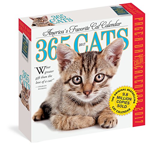 365 Cats Page-A-Day Calendar 2017 - Click to Buy