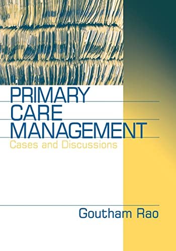 Primary Care Management: Cases and Discussions - Click to Buy