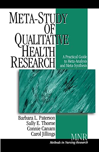 Meta-Study of Qualitative Health Research: A Practical Guide to Meta-Analysis and Meta-Synthesis (Methods in Nursing Research) - Click to Buy
