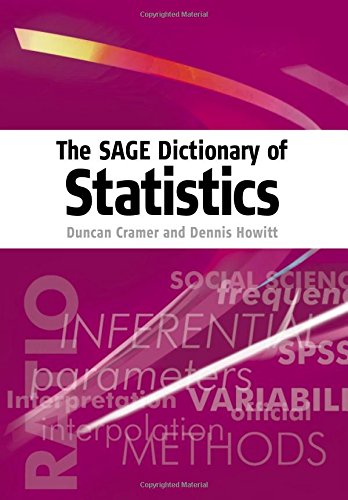 The Sage Dictionary of Statistics: a practical resource for students in the social sciences - Click to Buy