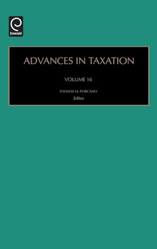 Advances in Taxation - Click to Buy