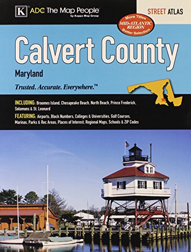 Calvert County, MD Street Atlas - Click to Buy