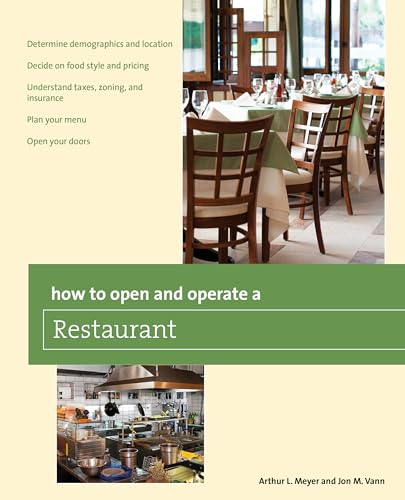 How to Open and Operate a Restaurant (Home-Based Business Series) - Click to Buy