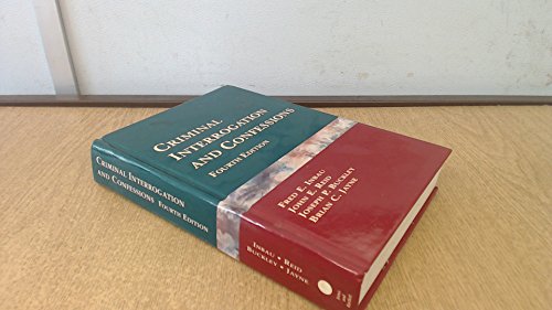 Criminal Interrogation and Confessions - Click to Buy