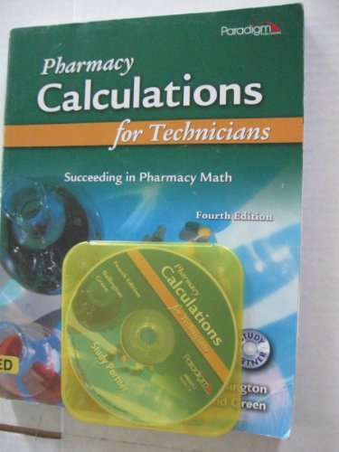 Pharmacy Calculations for Technicians: Text with Simulation Software CD - Click to Buy
