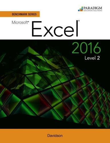Benchmark Microsoft Excel 2016 Level 2