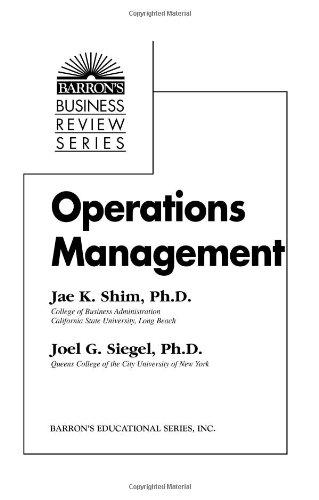 Operations Management - Click to Buy