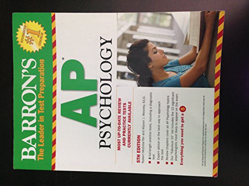 Barron's AP Psychology (Barron's Study Guides)