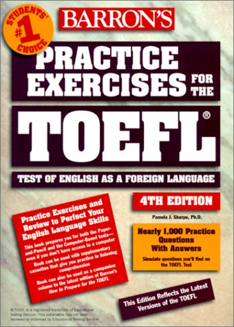 Barron's Practice Exercises for the Toefl Test - Click to Buy