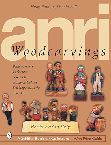 ANRI Woodcarvings: Bottle Stoppers, Corkscrews, Nutcrackers, Toothpick Holders, Smoking Accessories, and More - Click to Buy